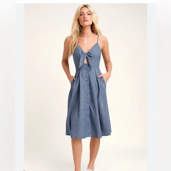 Lulus Denim Dress Lulus Denim Dress